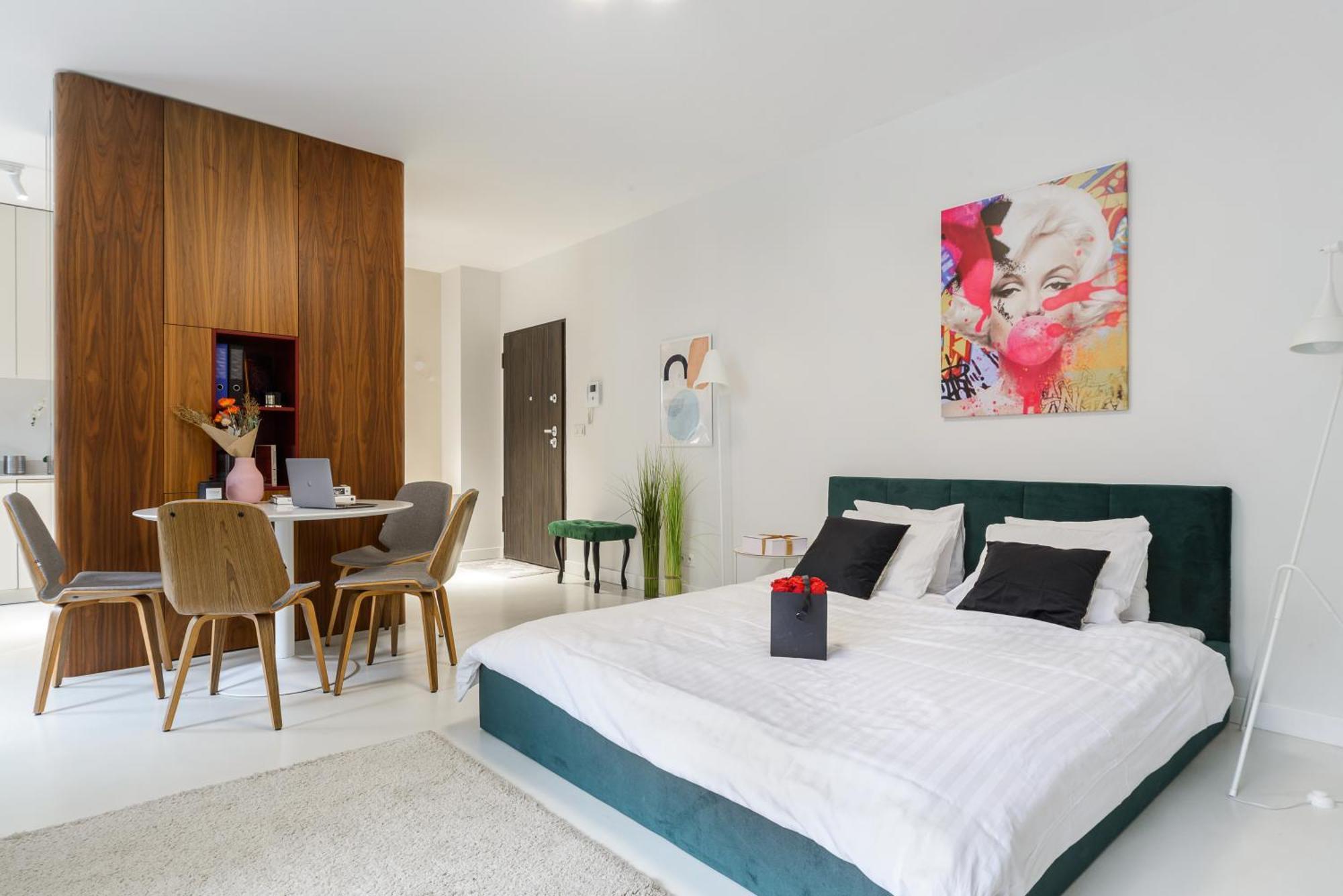 Lumina Apartment With Parking Near Muzeum Powstania วอร์ซอ ภายนอก รูปภาพ